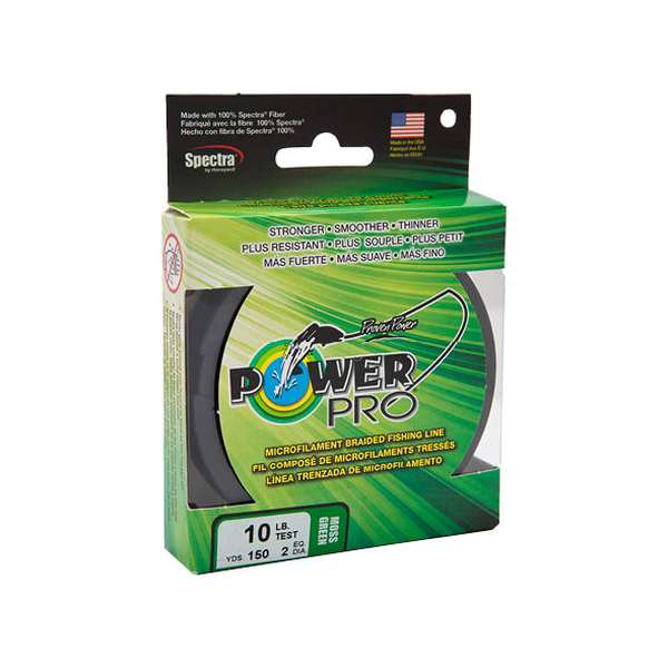 Power Pro Moss Green Braid 275m – St Ives Tackle