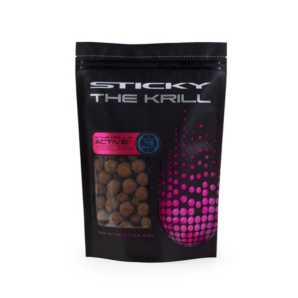 Sticky Baits Krill Active Boilies Bulk Deal