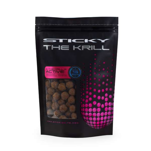Sticky Baits The Krill ACTIVE Freezer Bait Boilies 1KG