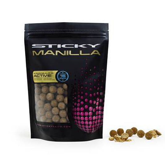 Sticky Baits Manilla Active Freezer Boilies 1kg
