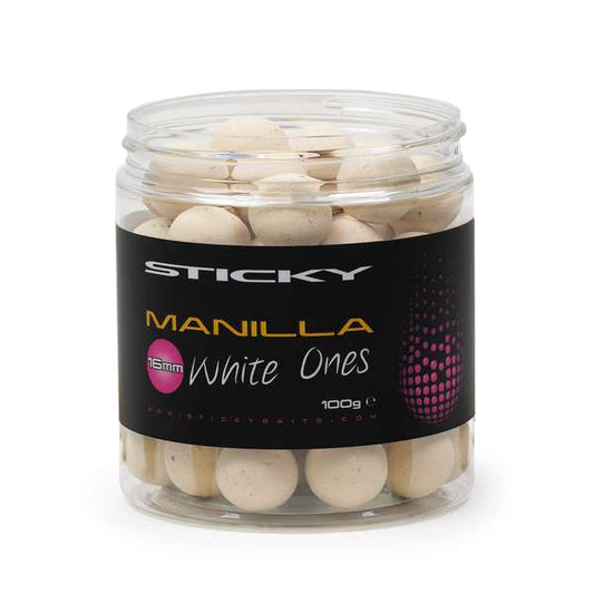 Sticky Baits Manilla White Ones Pop Ups