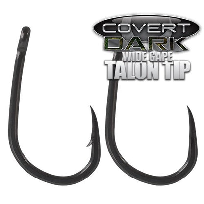 Gardner Covert Dark Wide Gape Talon Tip Hooks Barbed